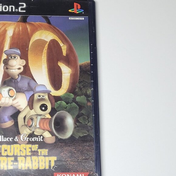 Wallace And Gromit Curse Of The Were Rabbit Playstation PS2 cib video game - Picture 3 of 7